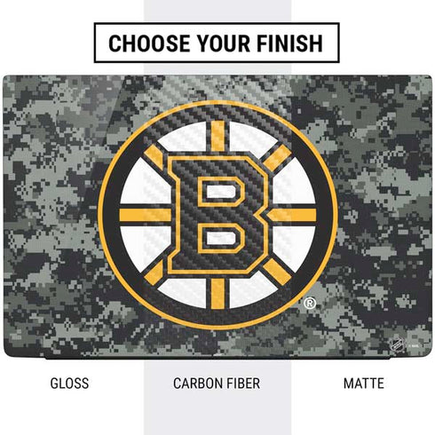 NHL Boston Bruins Camo Dell Vostro Skin